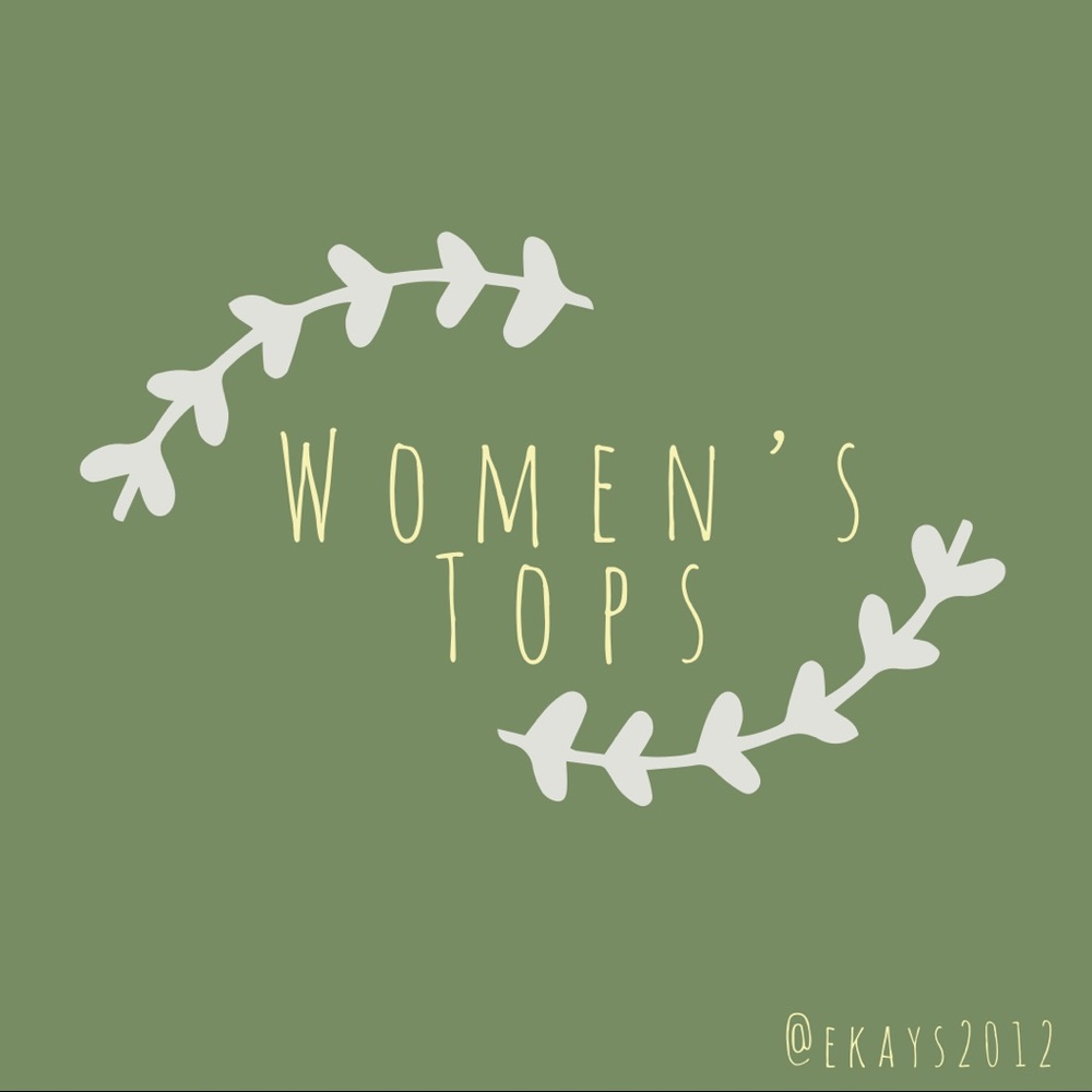 SHOP WOMENS TOPS-OPEN TO ALL OFFERS